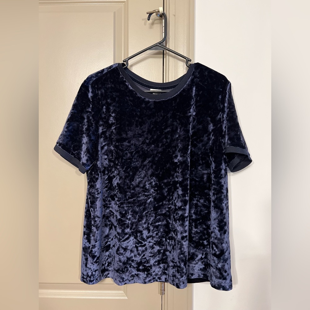 Crushed Velvet Top
